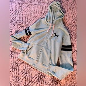 Women’s VS PINK Sequin zip up hoodie